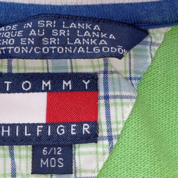Rare Tommy Hilfiger Baby Boy 6/12 Months One Piece Romper - Picture 10 of 15